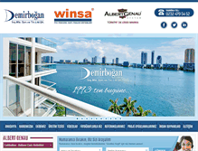 Tablet Screenshot of demirbogan.com